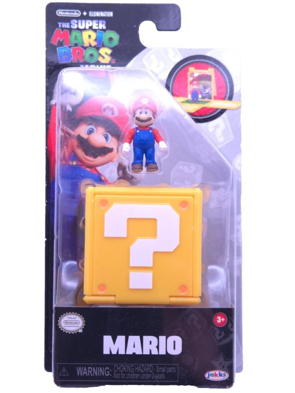 Super Mario Bros Movie Mario Mini Figure 2024 Nintendo Collectible New Sealed